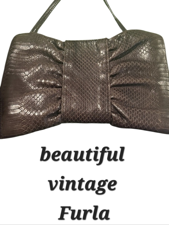 Furla Handbags - Vintage Furla Bow Crossbody Bag